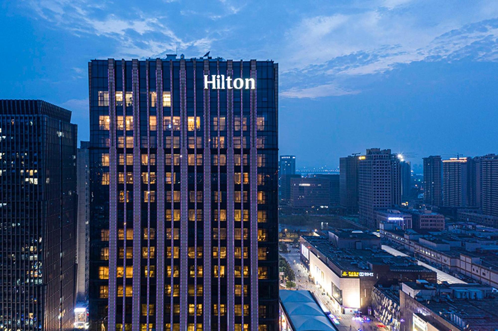 Hotel Hilton Nanjing Nankin Zewnętrze zdjęcie
